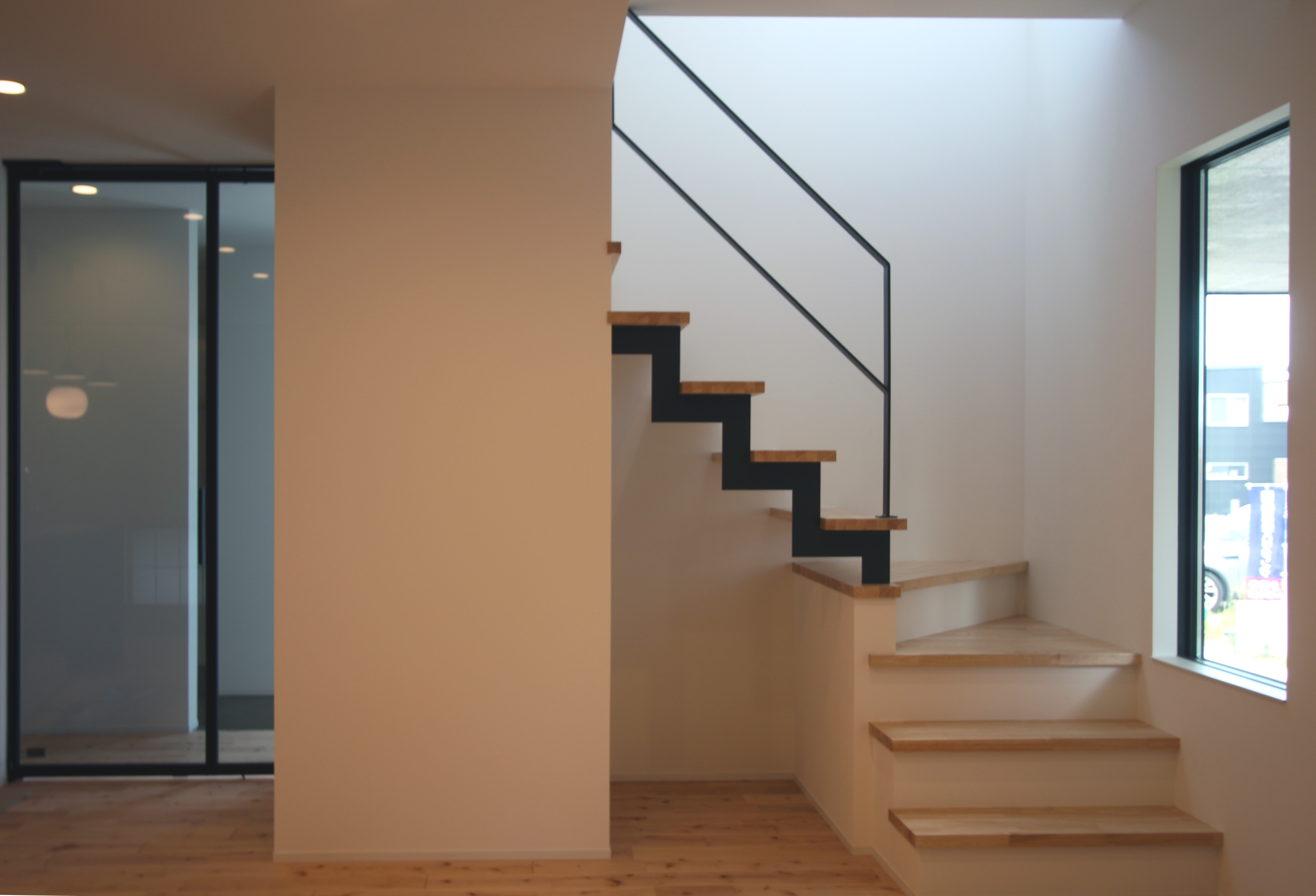 インナーガレージのある家