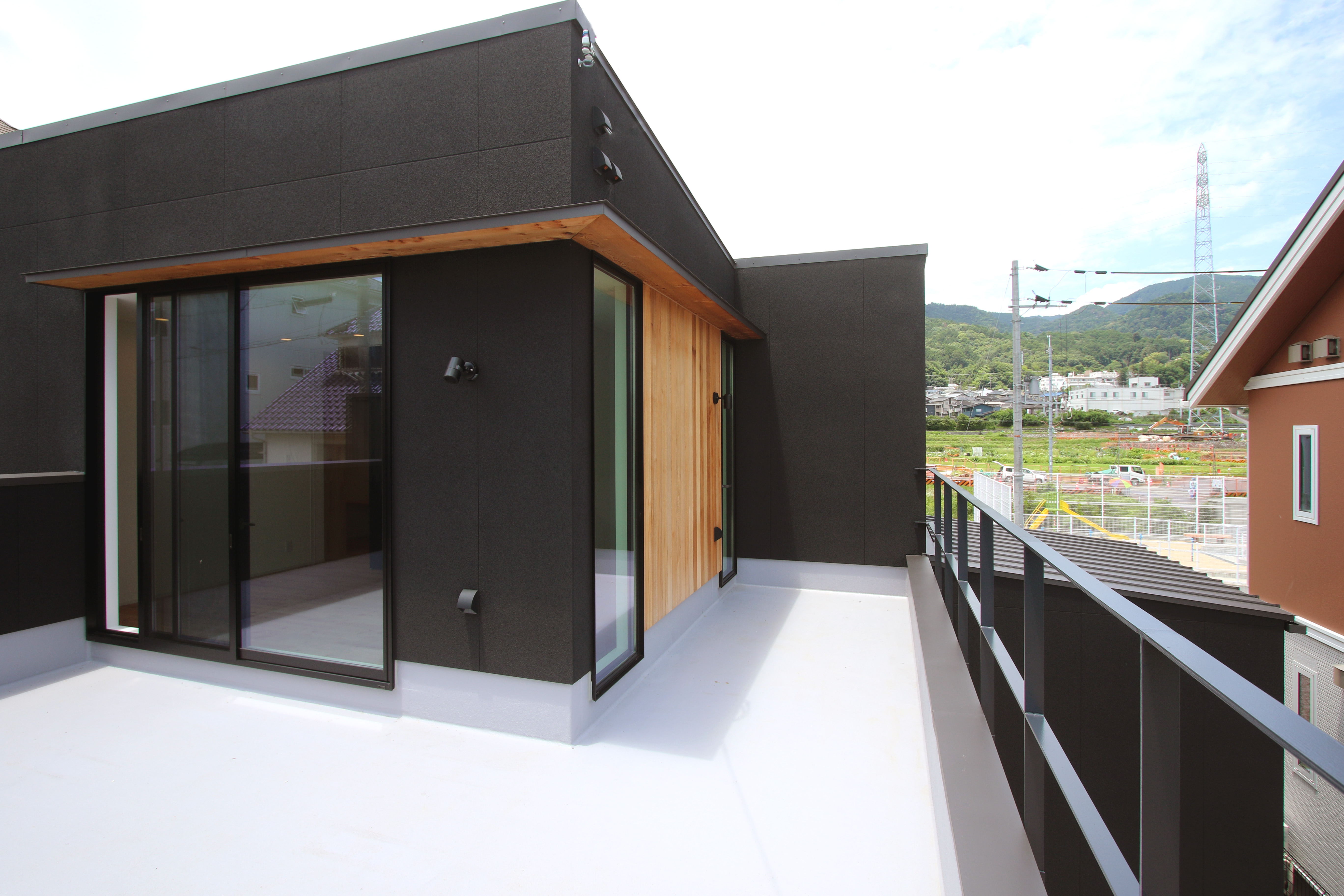 インナーガレージのある家