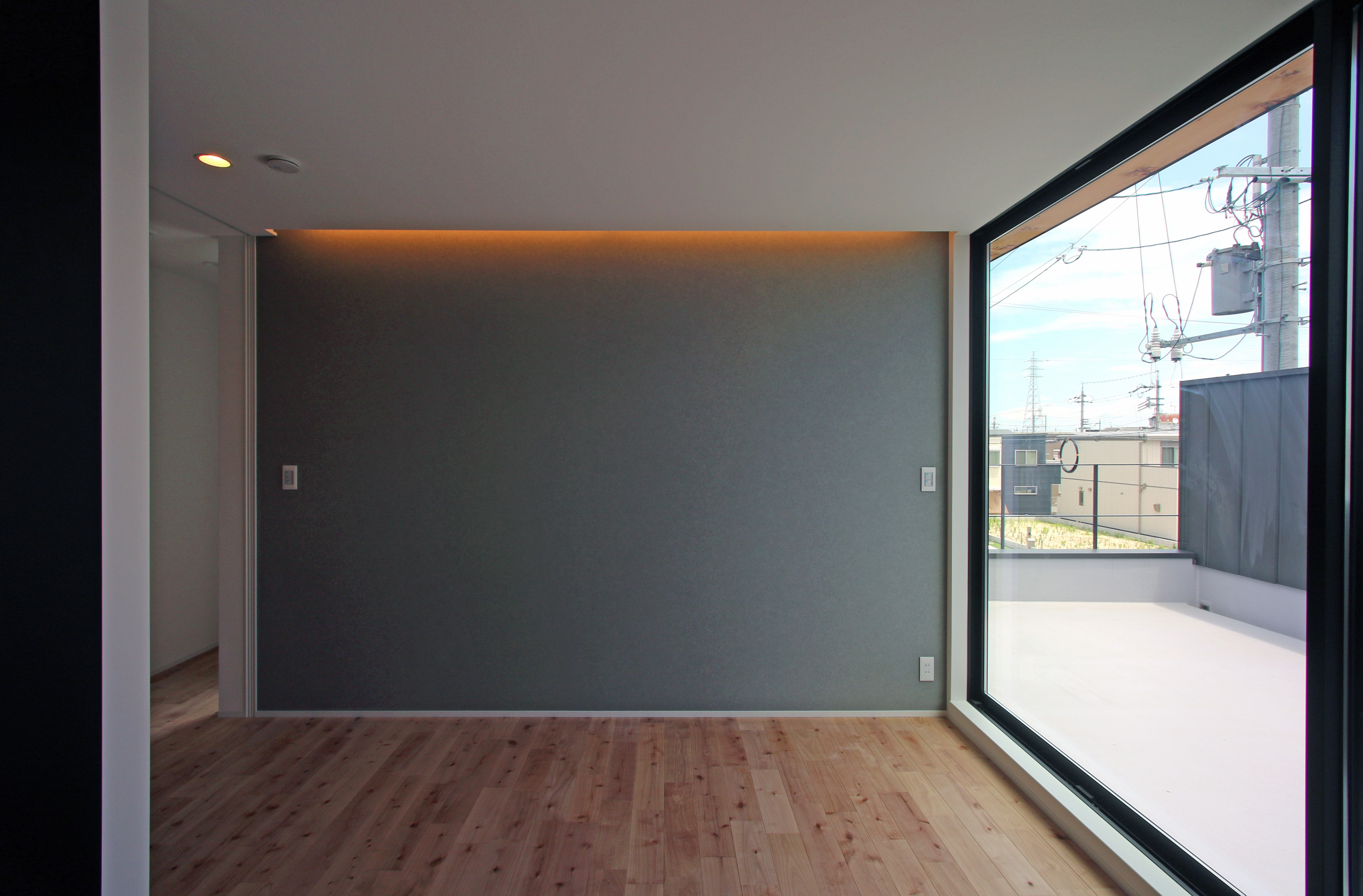 インナーガレージのある家